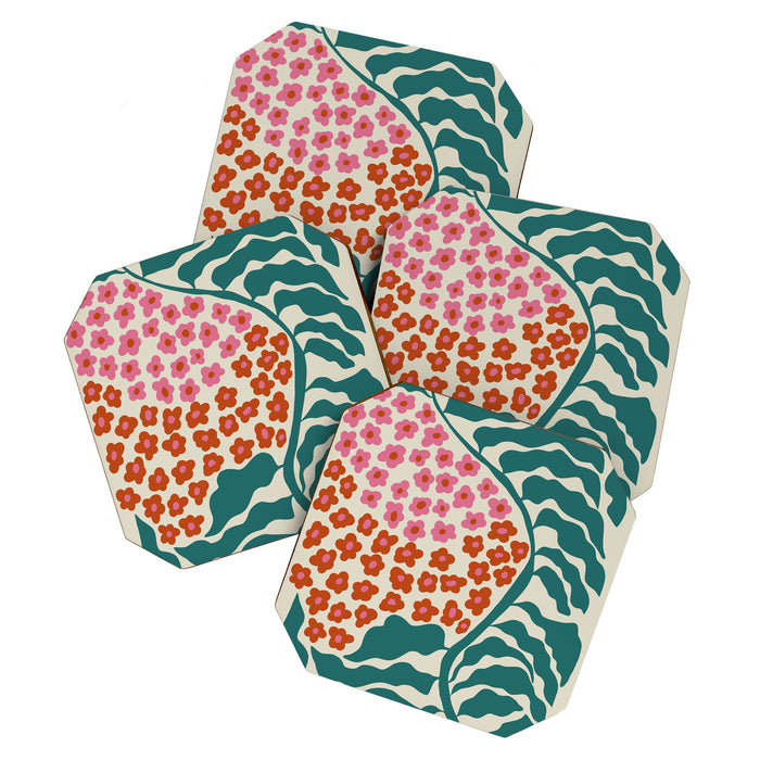 Fern floral farm Coaster Gallery Image 1