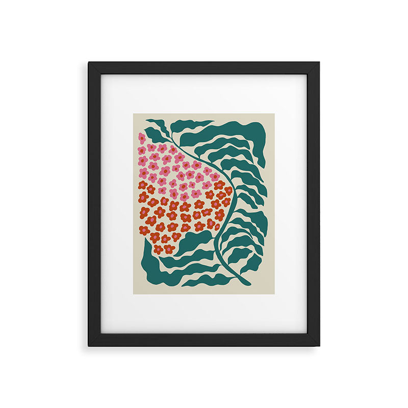 Fern floral farm Framed Art Print Gallery Image 5