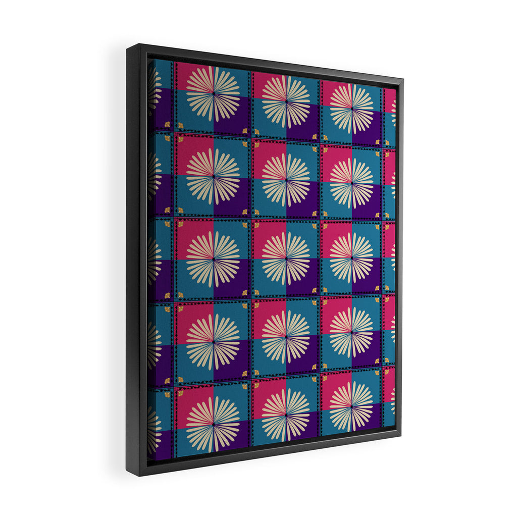 Fire Blossom Framed Canvas Print Gallery Image 2
