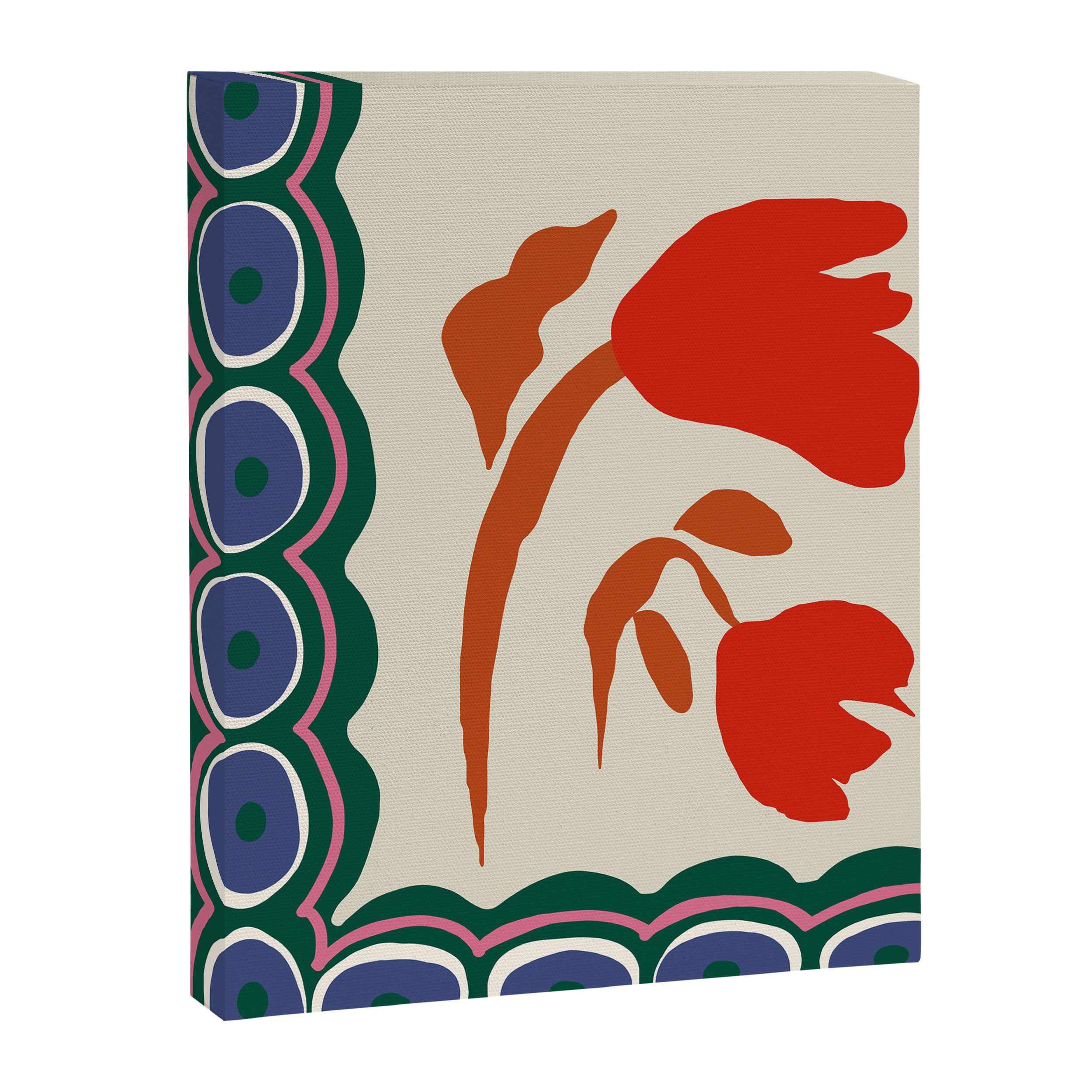 Flora Harmony Canvas Print Gallery Image 3