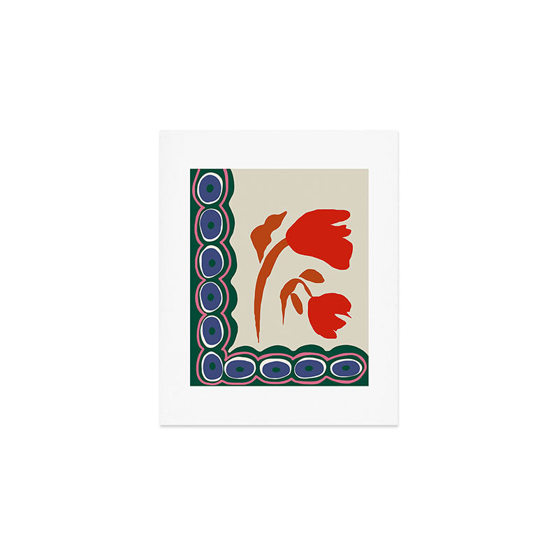 Flora Harmony Art Print Gallery Image 1