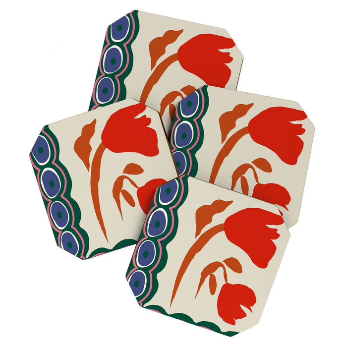 Flora Harmony Coaster Gallery Image 1