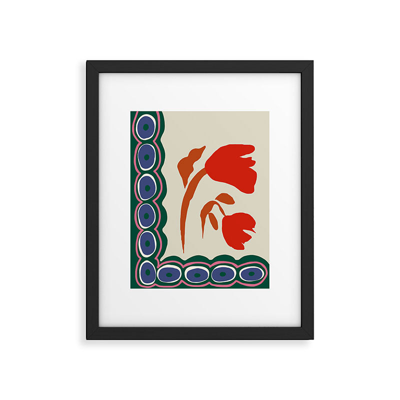 Flora Harmony Framed Art Print Gallery Image 5