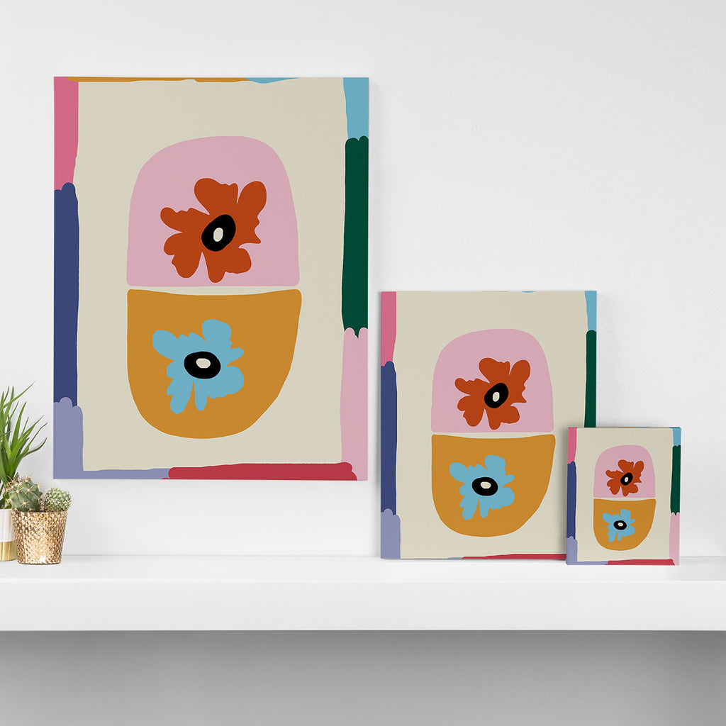 Floral capsule  Canvas Print Gallery Image 3