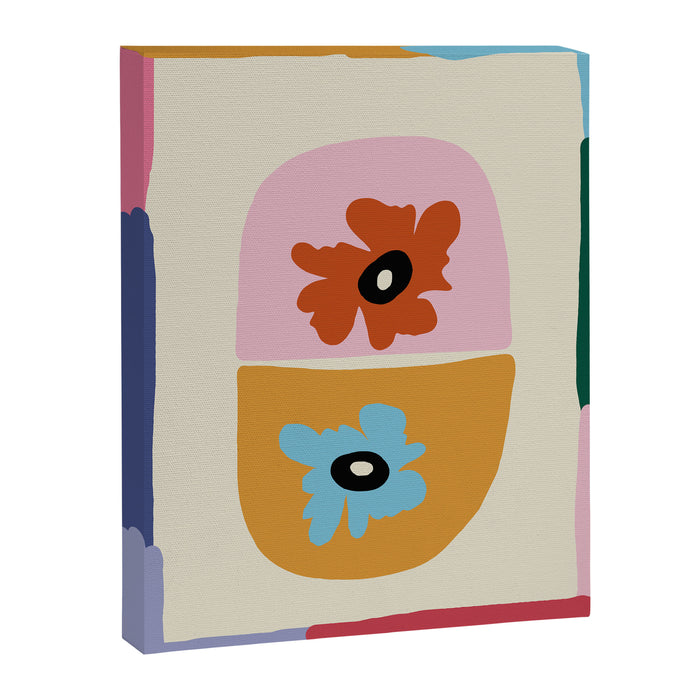 Floral capsule  Canvas Print Gallery Image 1
