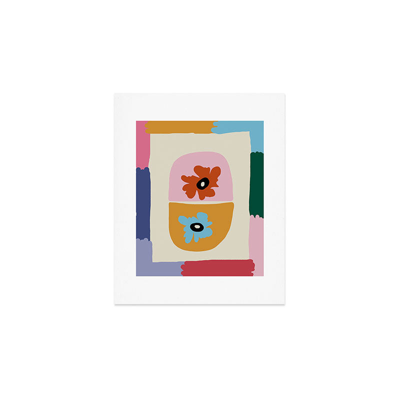 Floral capsule  Art Print Gallery Image 1