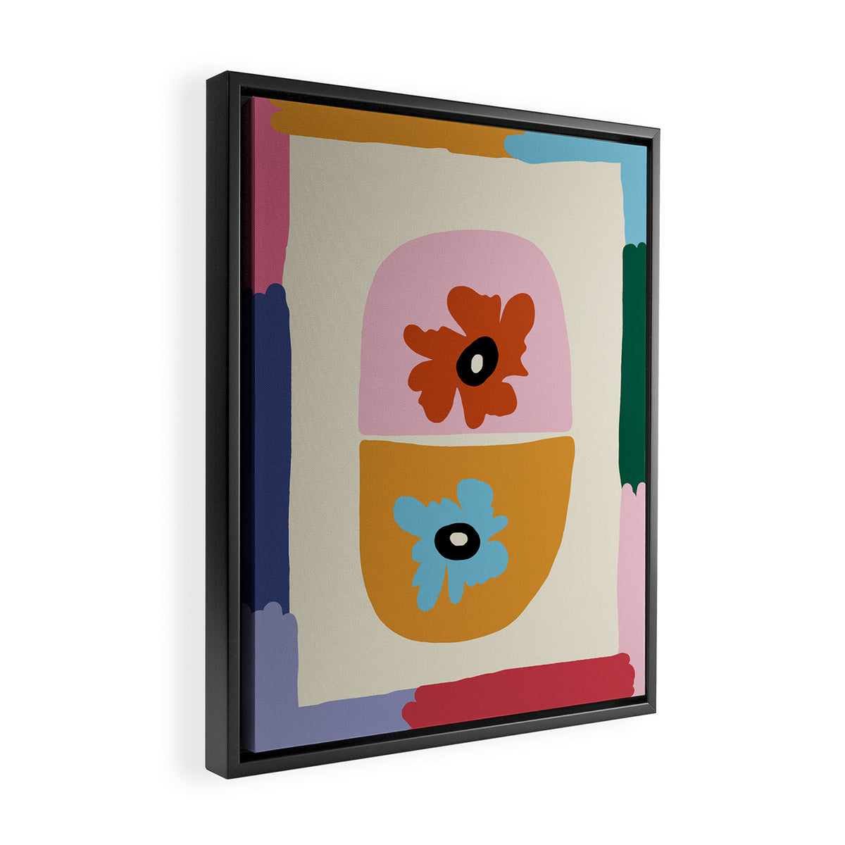 Floral capsule  Framed Canvas Print Gallery Image 2