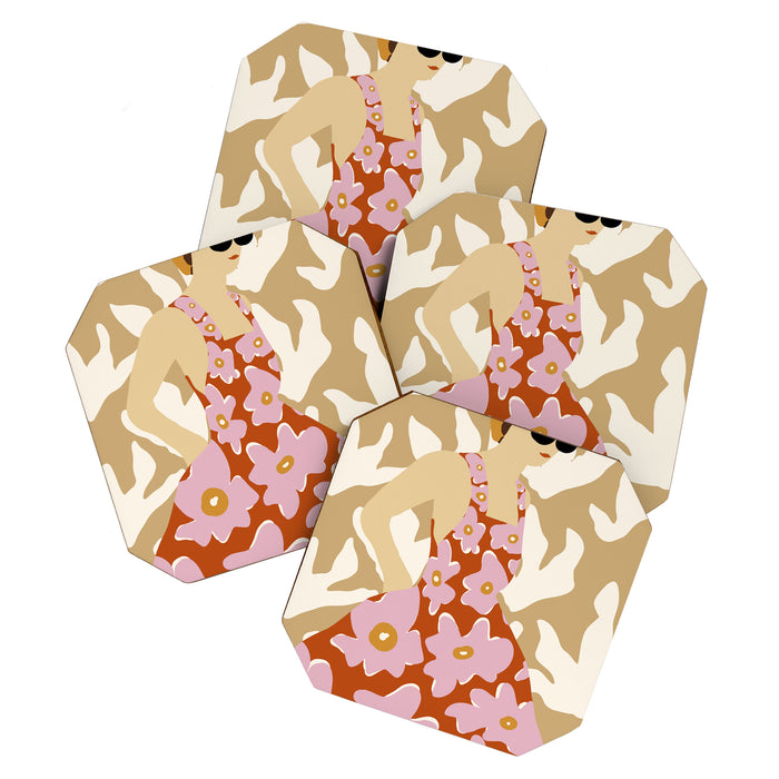 Floral fashion women style  Coaster Gallery Image 1