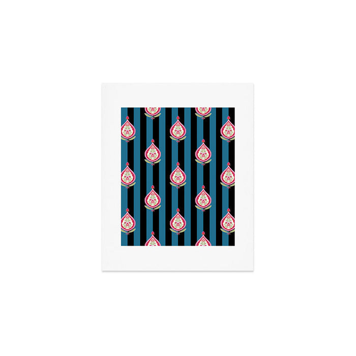 Floral Filigree Art Print Gallery Image 1