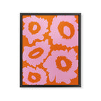 Floral Frenzy Framed Canvas Print Gallery Image 6
