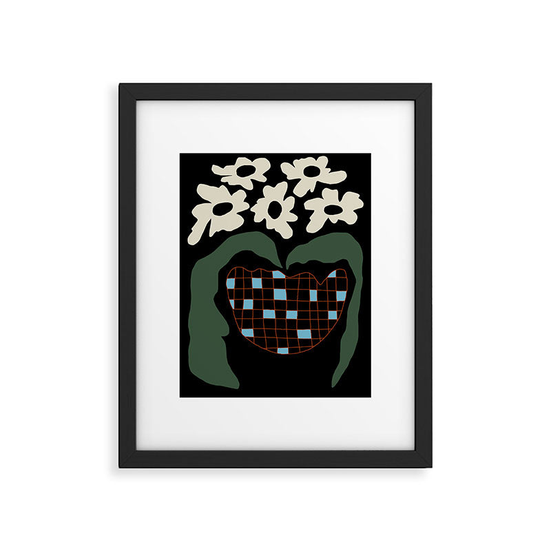 Floral fun night Framed Art Print Gallery Image 5