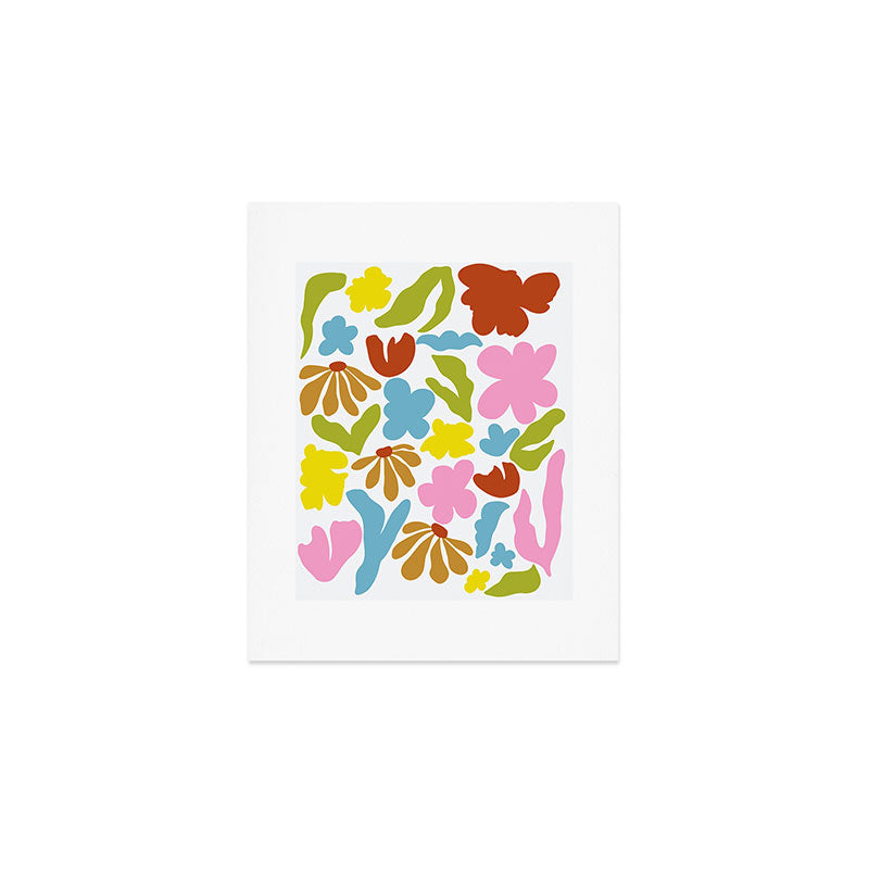 Floral Fusion Art Print Gallery Image 1