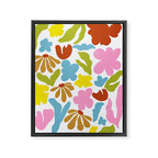 Floral Fusion Framed Canvas Print Gallery Image 6
