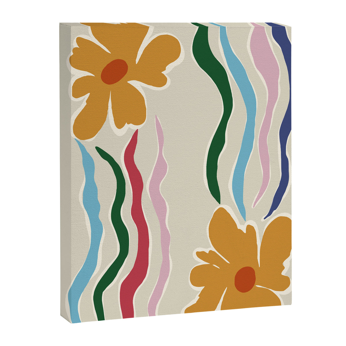 Floral Kite Canvas Print Gallery Image 6