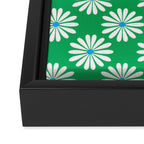 Floral Maze 2 Framed Canvas Print Gallery Image 3