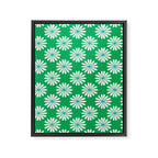 Floral Maze 2 Framed Canvas Print Gallery Image 8
