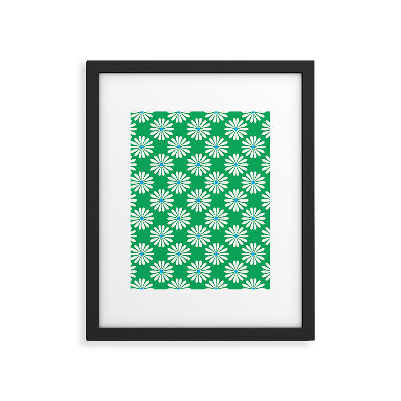 Floral Maze 2 Framed Art Print Gallery Image 6