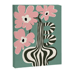 Floral strip  Canvas Print Gallery Image 6