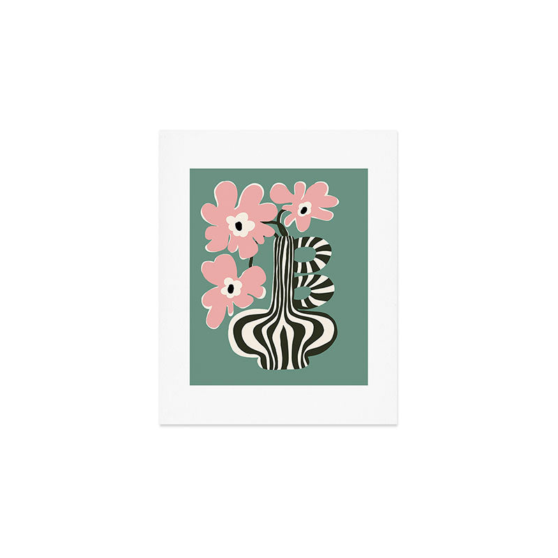 Floral strip  Art Print Gallery Image 1