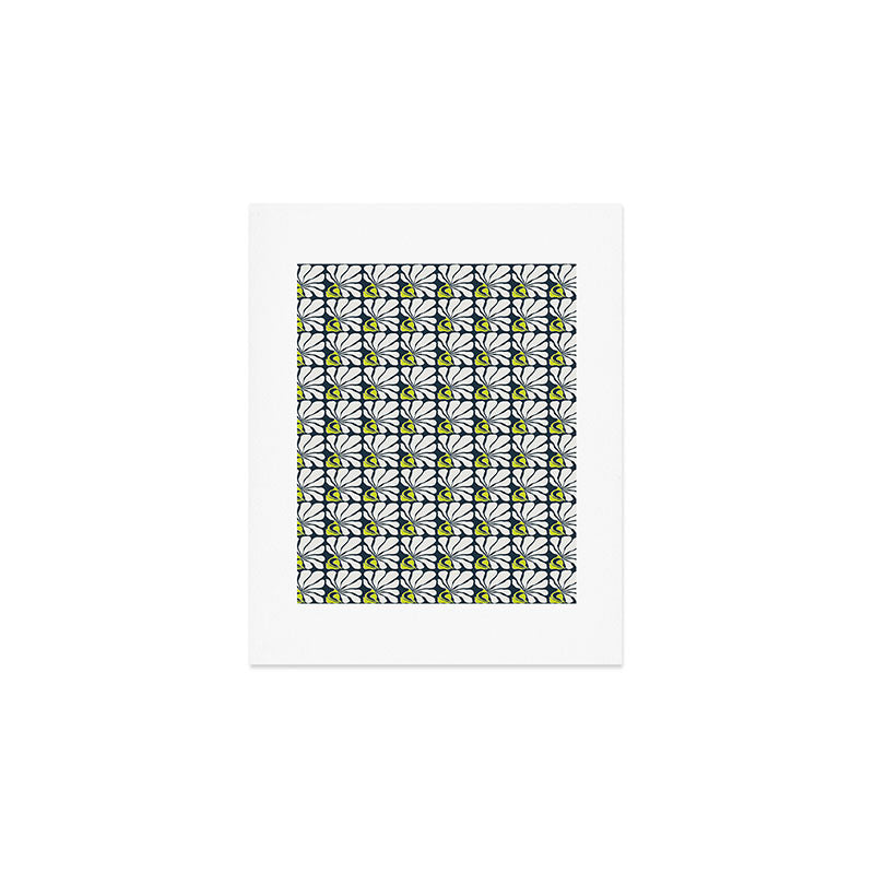 Flowing Floral Art Print Gallery Image 1