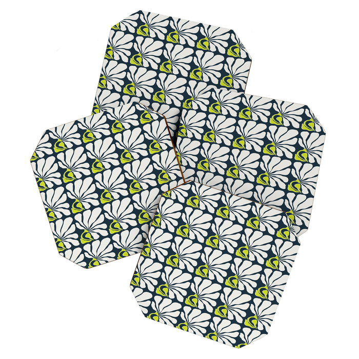 Flowing Floral Coaster Gallery Image 1