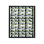 Flowing Floral Framed Canvas Print Gallery Image 8
