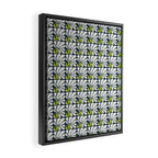 Flowing Floral Framed Canvas Print Gallery Image 2