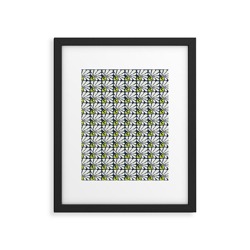 Flowing Floral Framed Art Print Gallery Image 6
