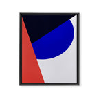 Geometric  Framed Canvas Print Gallery Image 3