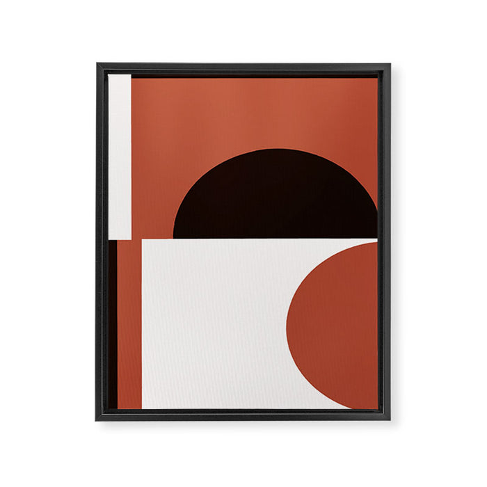 Geometrical #4 Framed Canvas Print Gallery Image 1