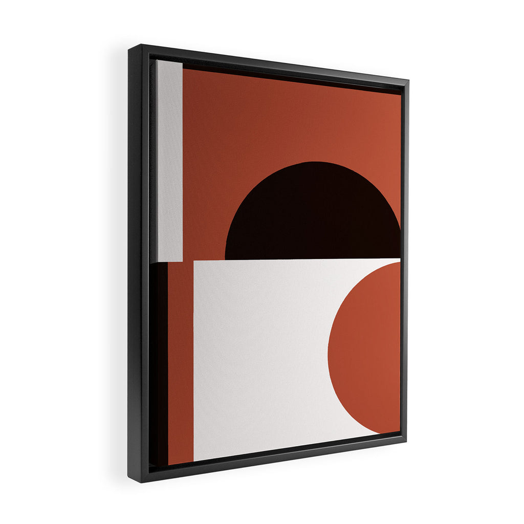 Geometrical #4 Framed Canvas Print Gallery Image 2