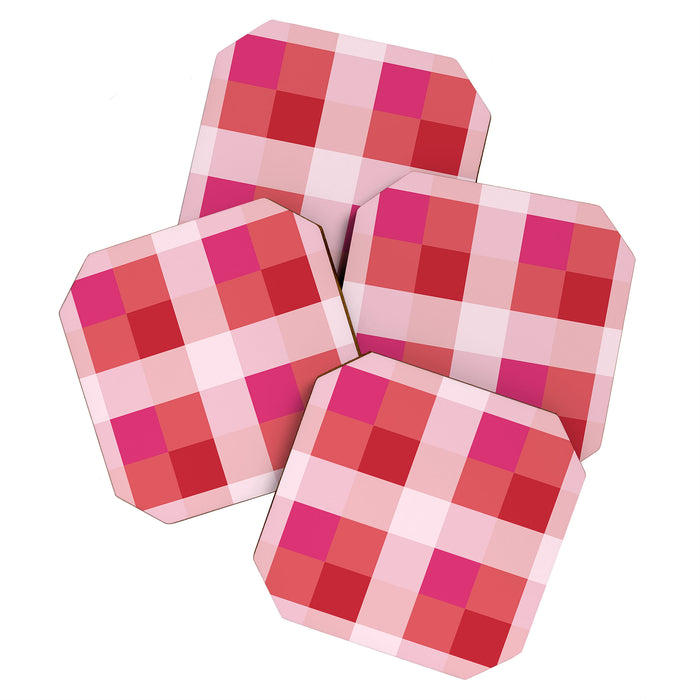 geometrical color illusion  Coaster Gallery Image 1