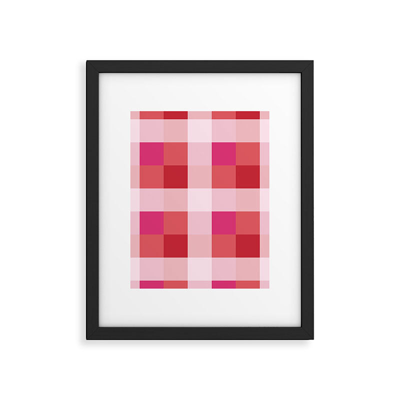 geometrical color illusion  Framed Art Print Gallery Image 6