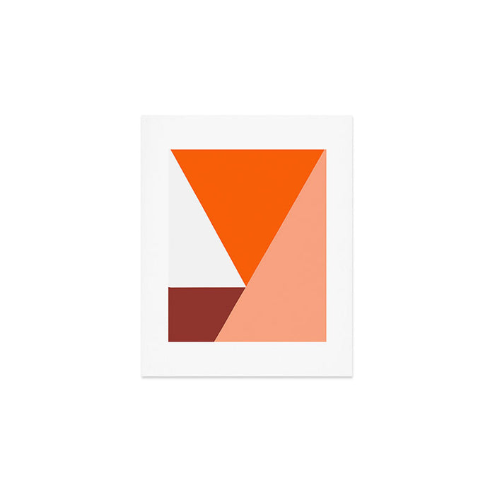 Geometrical retro  Art Print Gallery Image 1