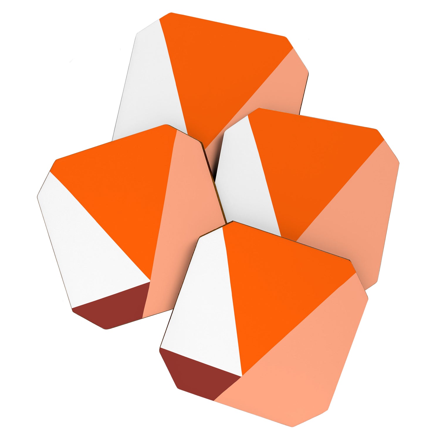 Geometrical retro  Coaster Gallery Image 1