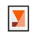 Geometrical retro  Framed Art Print Gallery Image 5