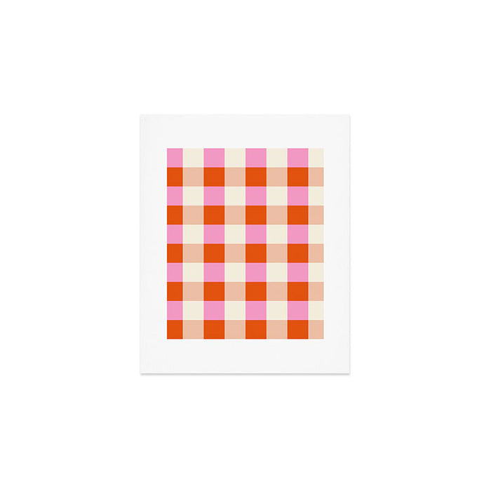 Gingham I Art Print Gallery Image 1