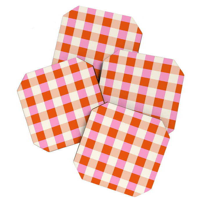 Gingham I Coaster Gallery Image 1