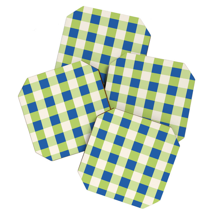 Gingham II Coaster Gallery Image 1