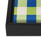 Gingham II Framed Canvas Print Gallery Image 3