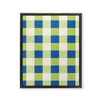 Gingham II Framed Canvas Print Gallery Image 8