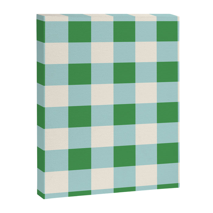 Gingham III Canvas Print Gallery Image 1