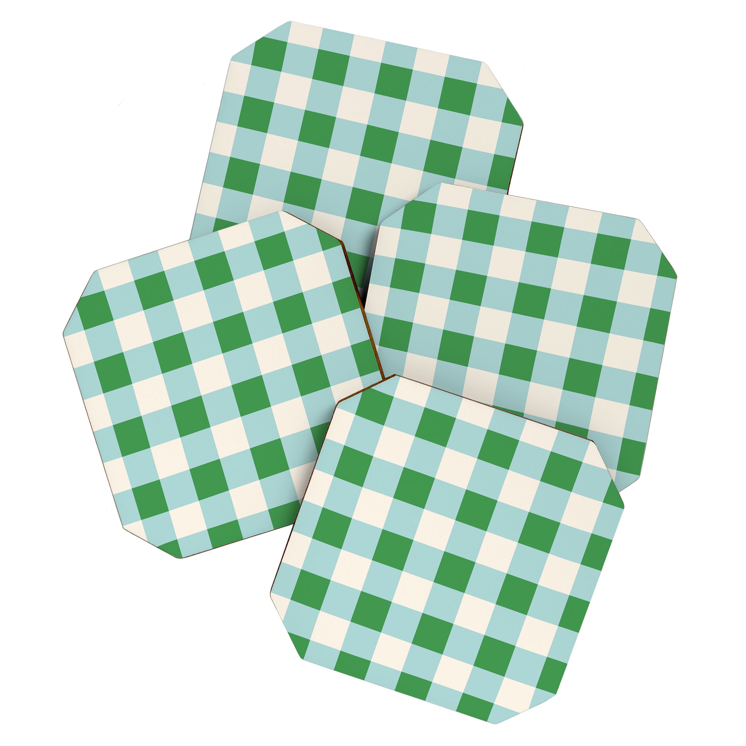 Gingham III Coaster Gallery Image 1