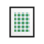 Gingham III Framed Art Print Gallery Image 6