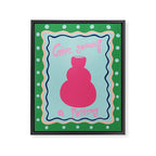 Give yourself a pottery Framed Canvas Print Gallery Image 6