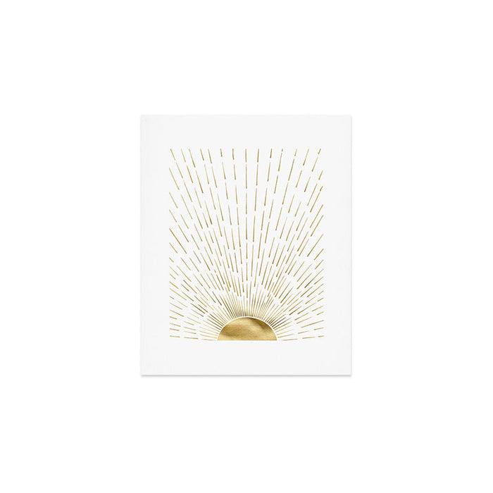 Golden sun Art Print Gallery Image 1