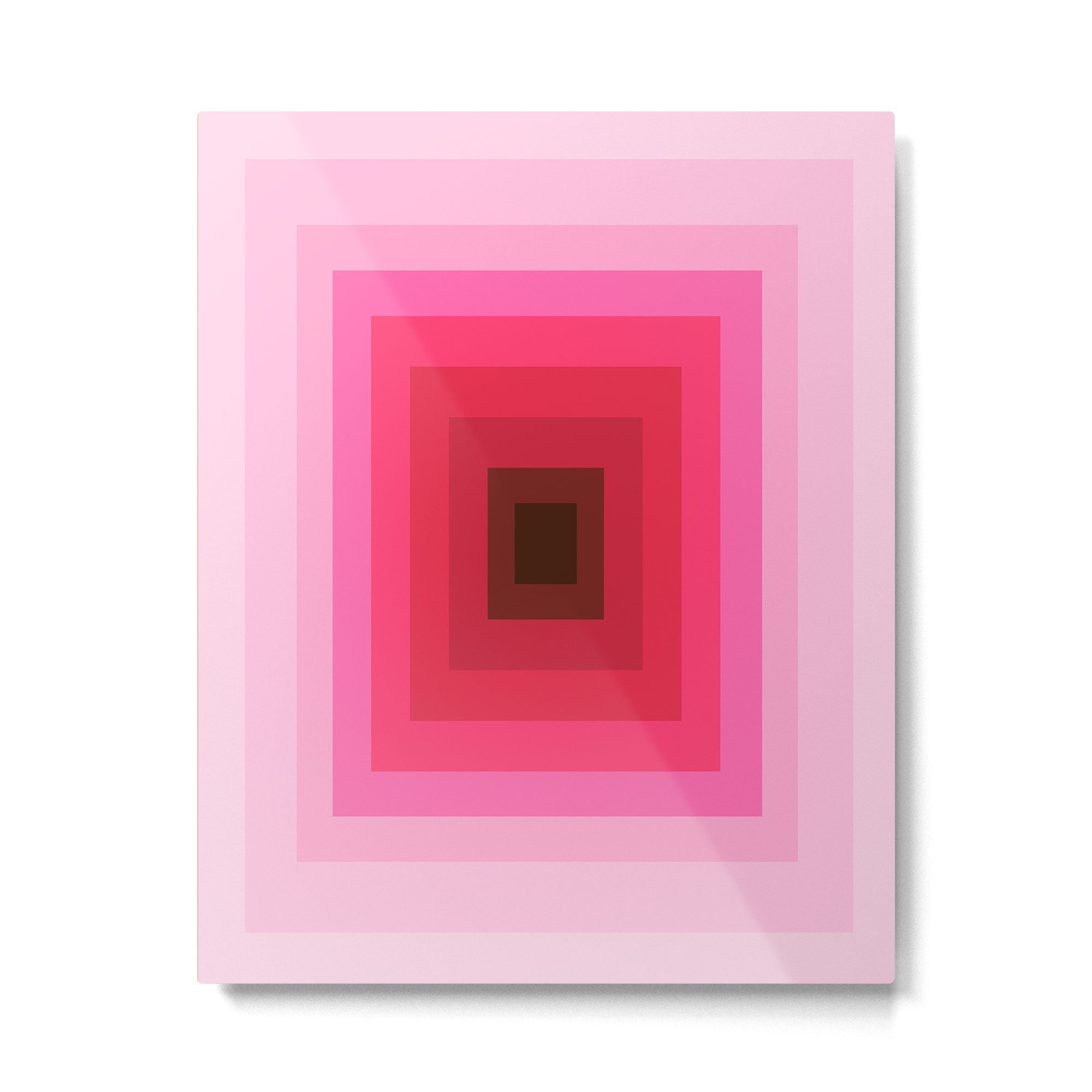 gradient geometric Metal Print Gallery Image 4