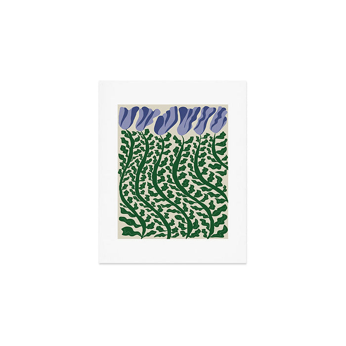 Green Leaf Art Print Gallery Image 1