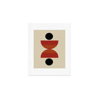 half moon abstract  Art Print Gallery Image 1