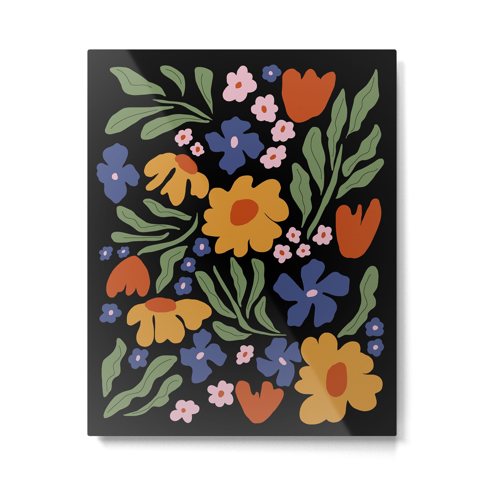 Happy floral park Metal Print Gallery Image 4